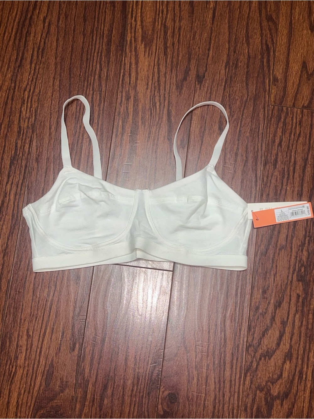 Colsie White Wireless Soft-Cup Bra - Everyday Comfort